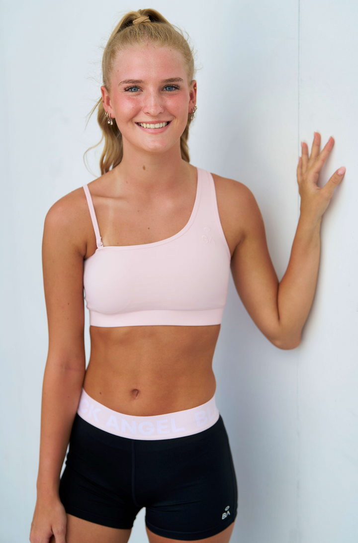Halo Crop Pink
