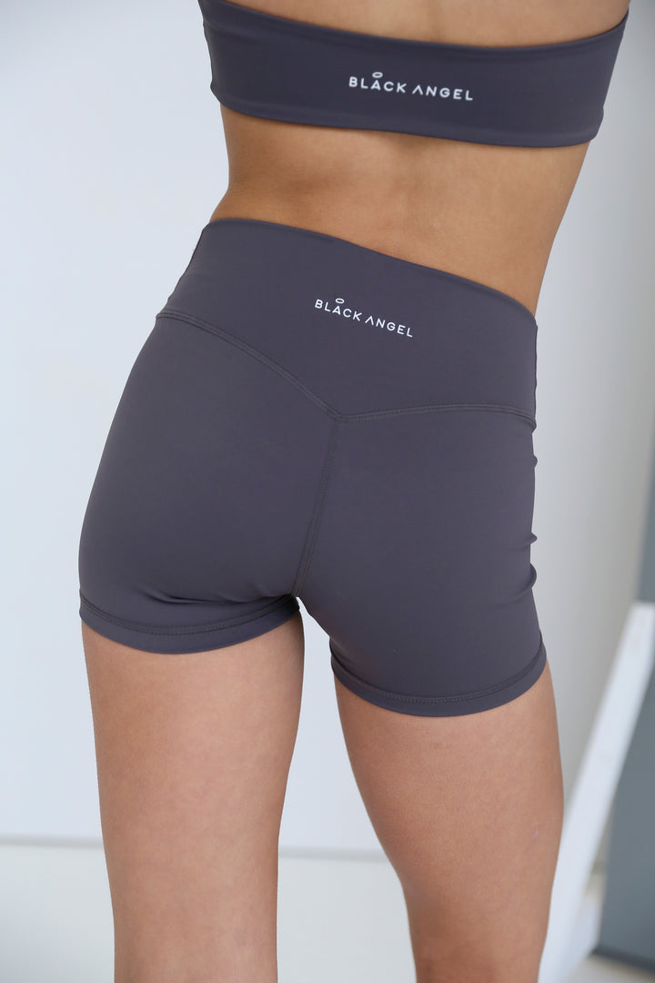 Soft Slate SF Booty Shorts