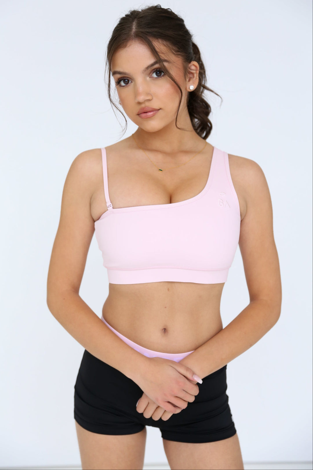 Halo Crop Pink